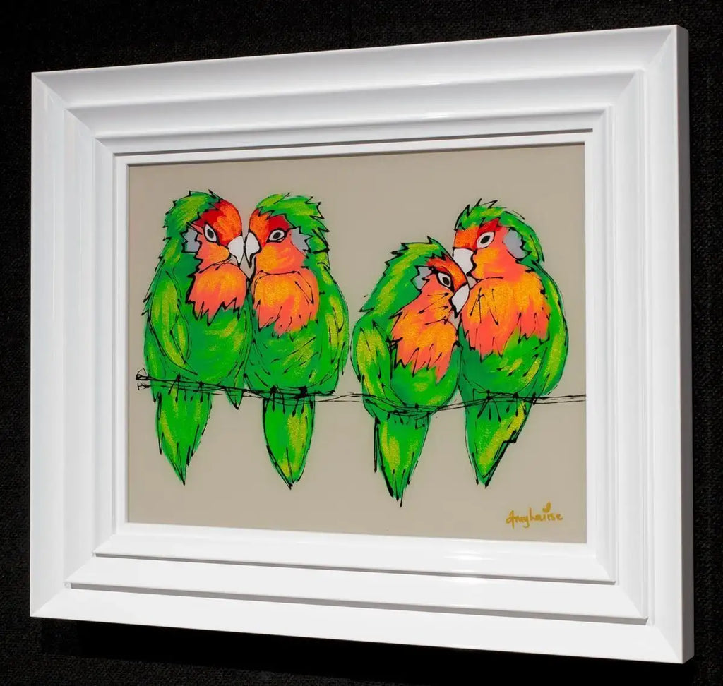 Beloveds - SOLD by artist Amy Louise - Wyecliffe Galleries