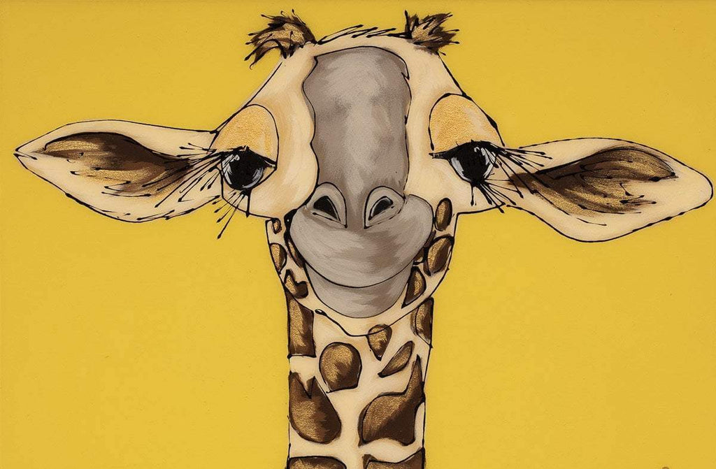 Big Ears - Original - SOLD by artist Amy Louise - Wyecliffe Galleries