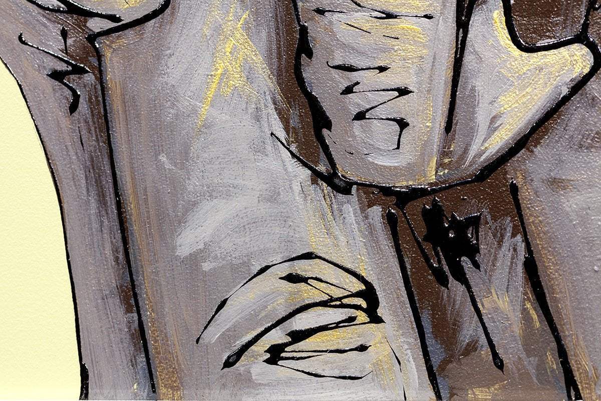 Big Ears - Original - SOLD by artist Amy Louise - Wyecliffe Galleries