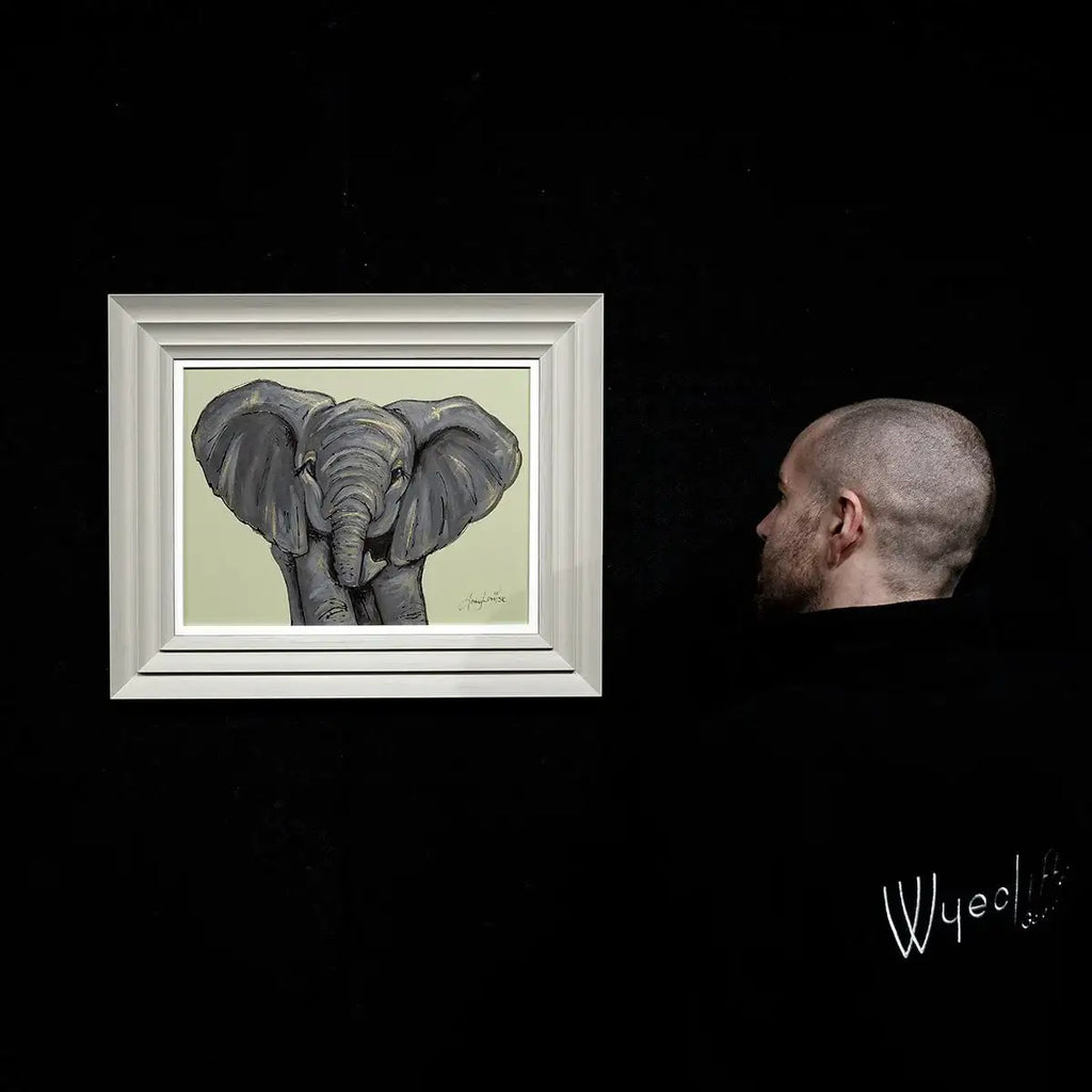 Big Ears - Original - SOLD by artist Amy Louise - Wyecliffe Galleries