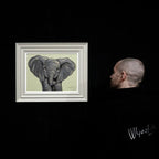 Big Ears - Original - SOLD by artist Amy Louise - Wyecliffe Galleries