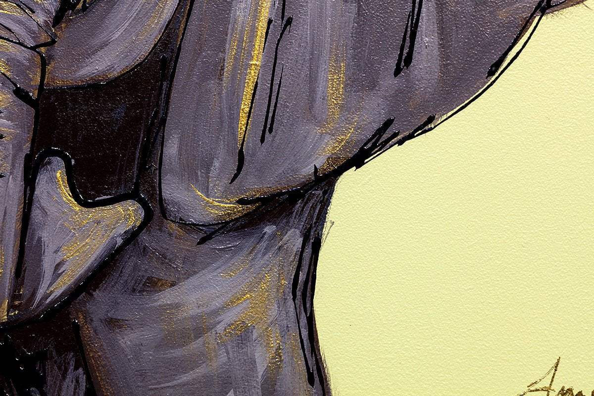 Big Ears - Original - SOLD by artist Amy Louise - Wyecliffe Galleries