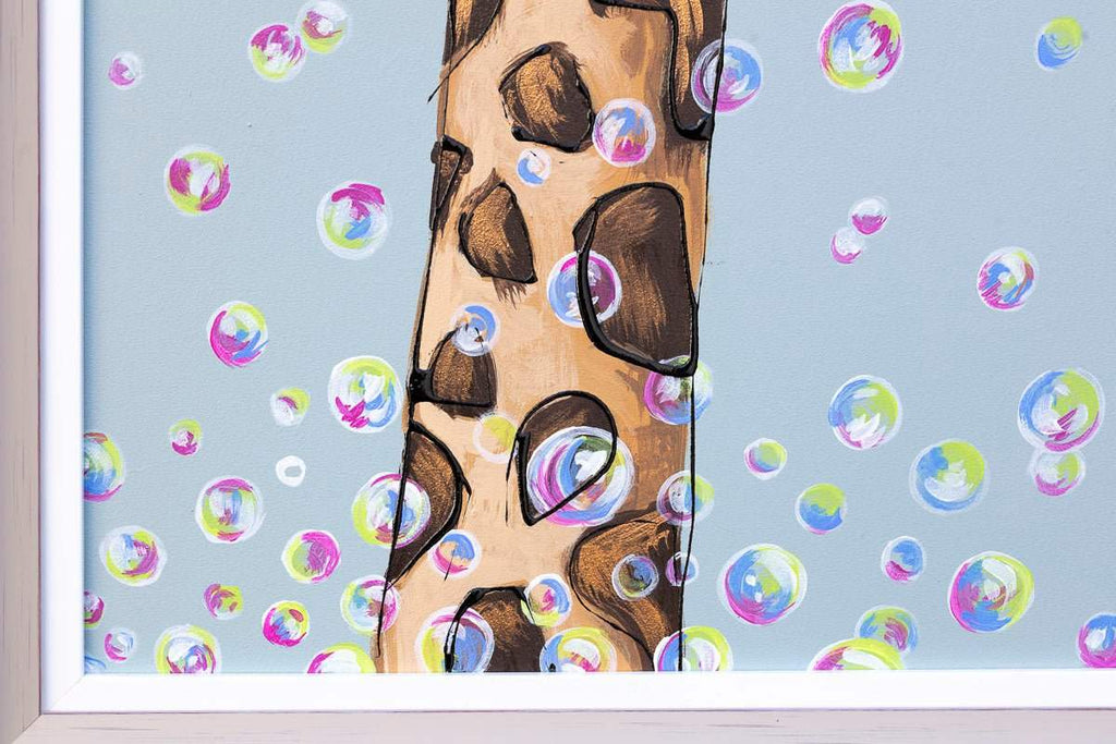 Bubbling Heights - Original - SOLD by artist Amy Louise - Wyecliffe Galleries