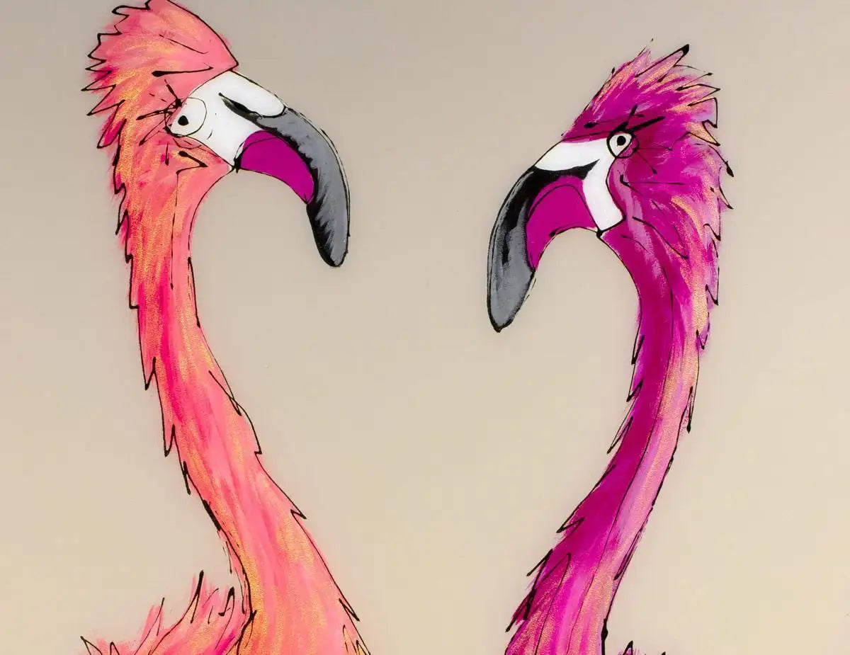 Catwalk Ready - Original - SOLD by artist Amy Louise - Wyecliffe Galleries