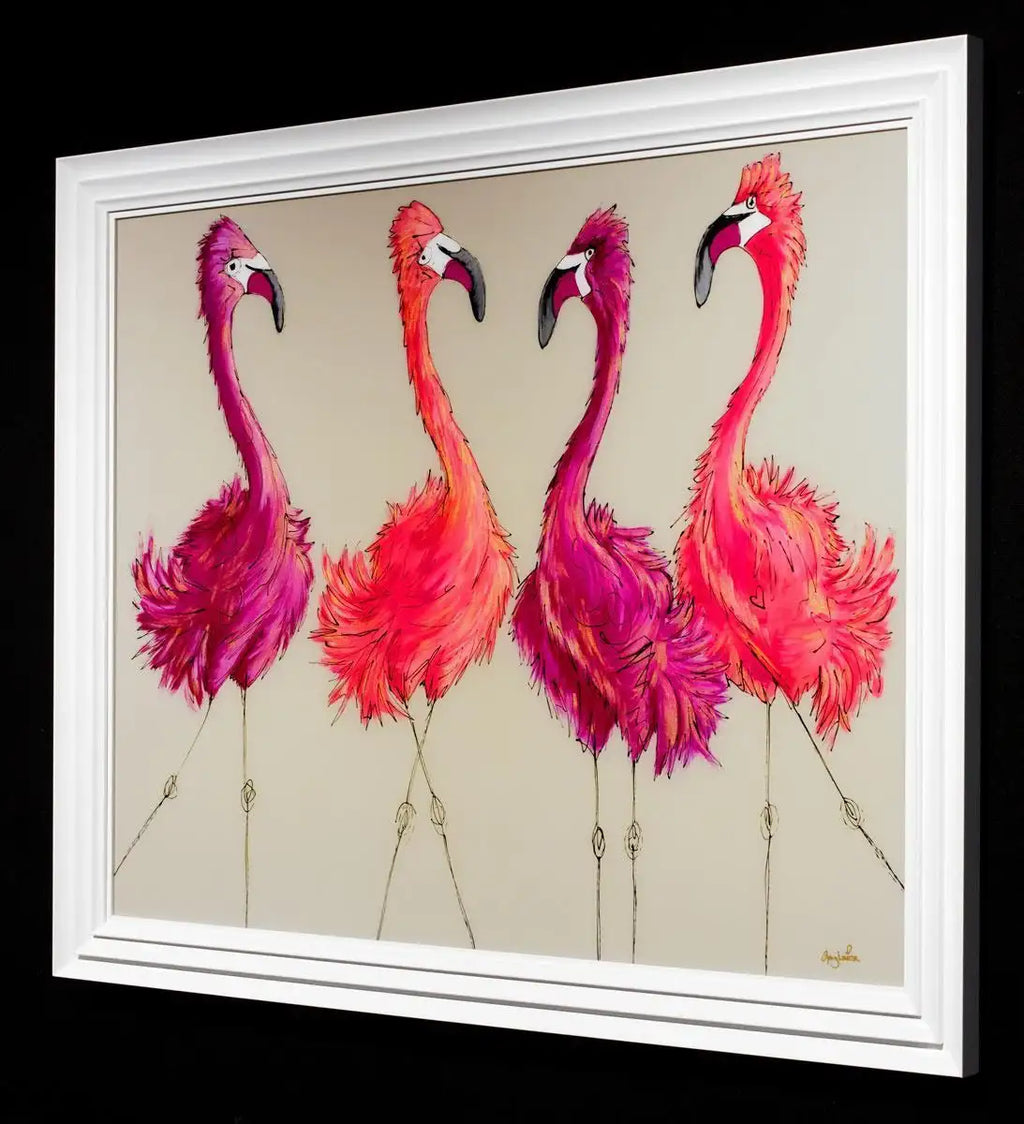 Catwalk Ready - Original - SOLD by artist Amy Louise - Wyecliffe Galleries