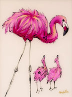 Daddy's Girls - SOLD by artist Amy Louise - Wyecliffe Galleries