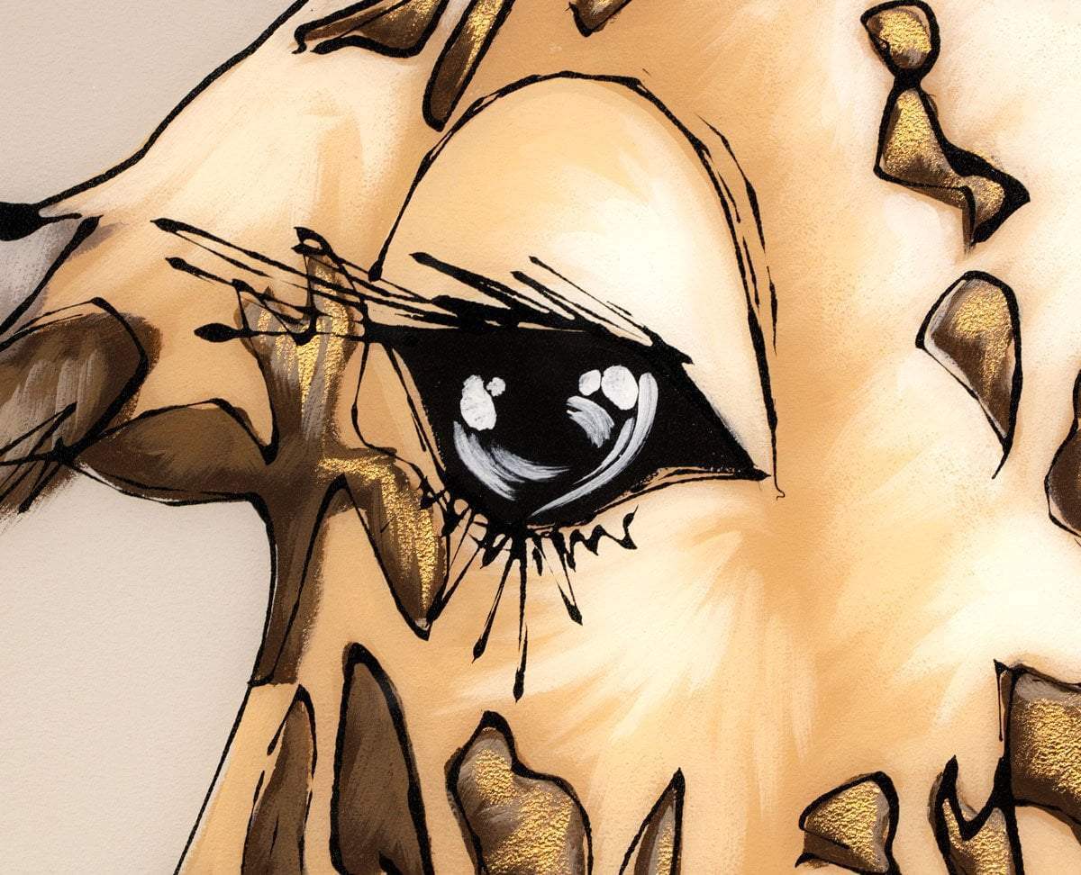 Head in the Clouds - Original - SOLD by artist Amy Louise - Wyecliffe Galleries