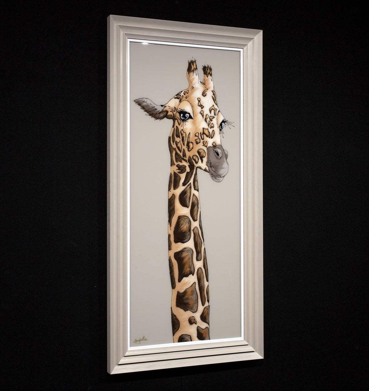 Head in the Clouds - Original - SOLD by artist Amy Louise - Wyecliffe Galleries