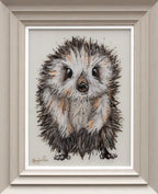 Hector Hedgehog - Original - SOLD by artist Amy Louise - Wyecliffe Galleries