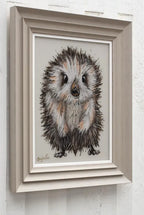 Hector Hedgehog - Original - SOLD by artist Amy Louise - Wyecliffe Galleries