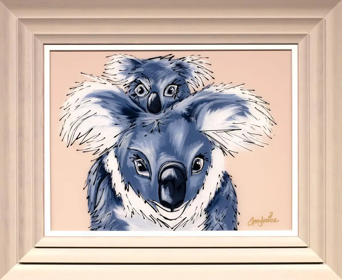 I'll Carry You - Original - SOLD by artist Amy Louise - Wyecliffe Galleries