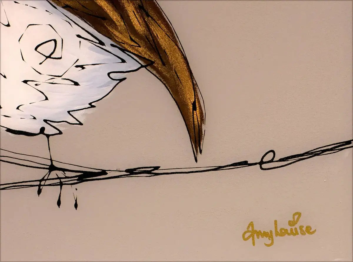 I'm With You - Original - SOLD by artist Amy Louise - Wyecliffe Galleries