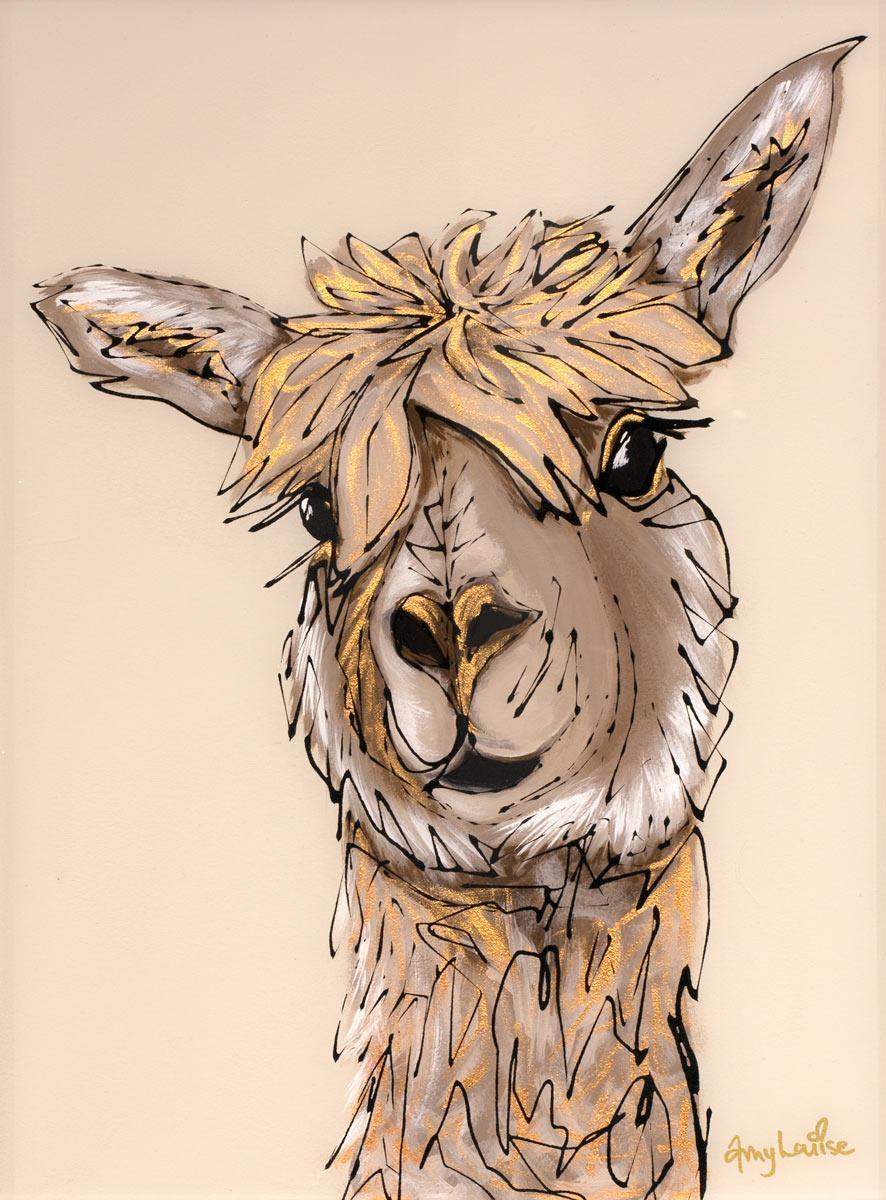 Issac - Original - SOLD by artist Amy Louise - Wyecliffe Galleries