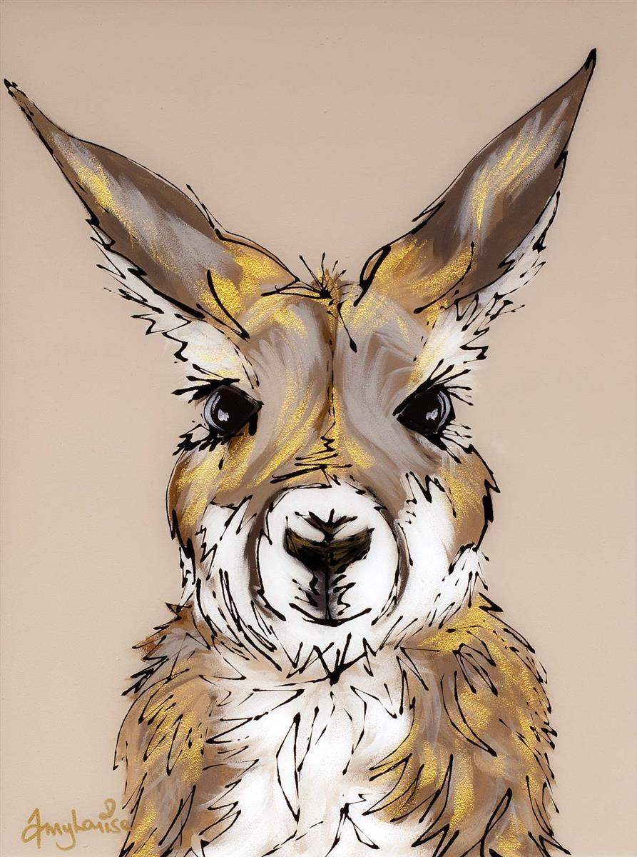 Joey - Original - SOLD by artist Amy Louise - Wyecliffe Galleries