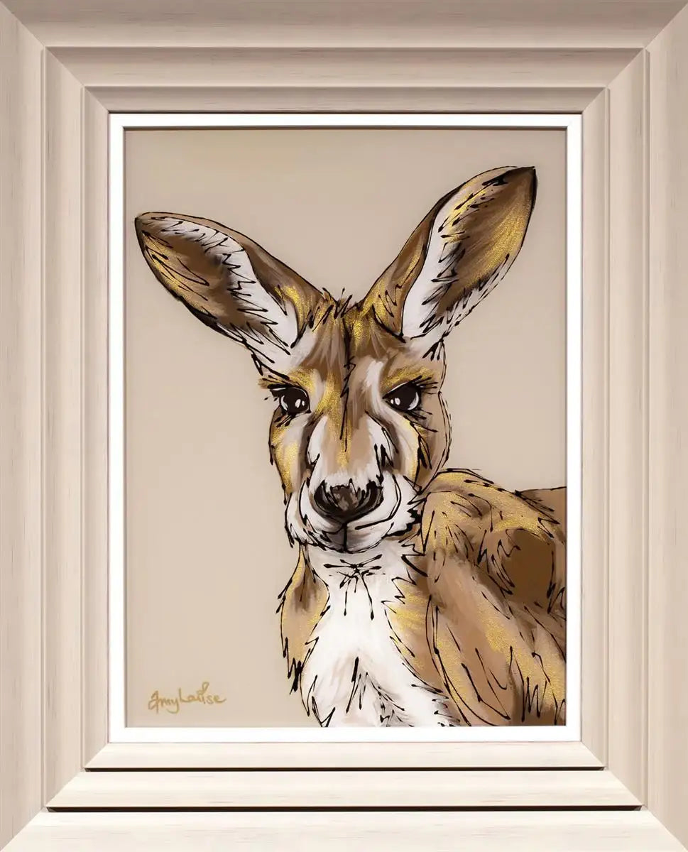 Leap Of Faith - Original - SOLD by artist Amy Louise - Wyecliffe Galleries