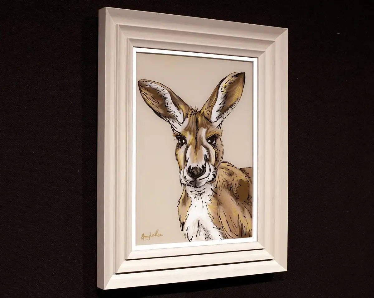 Leap Of Faith - Original - SOLD by artist Amy Louise - Wyecliffe Galleries