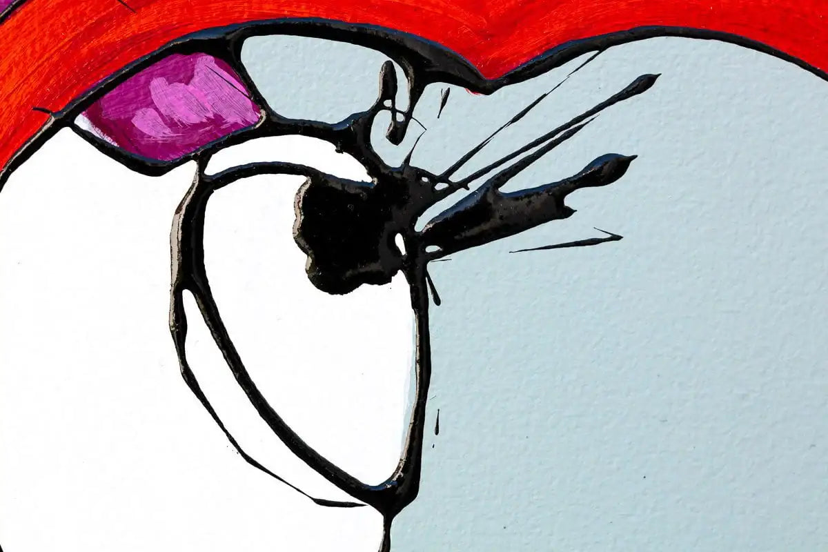 Looking Up - Original by artist Amy Louise - Wyecliffe Galleries