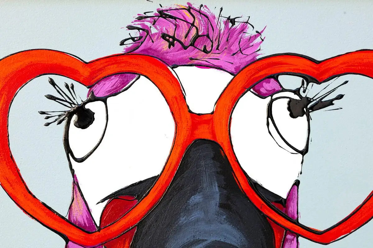 Looking Up - Original by artist Amy Louise - Wyecliffe Galleries