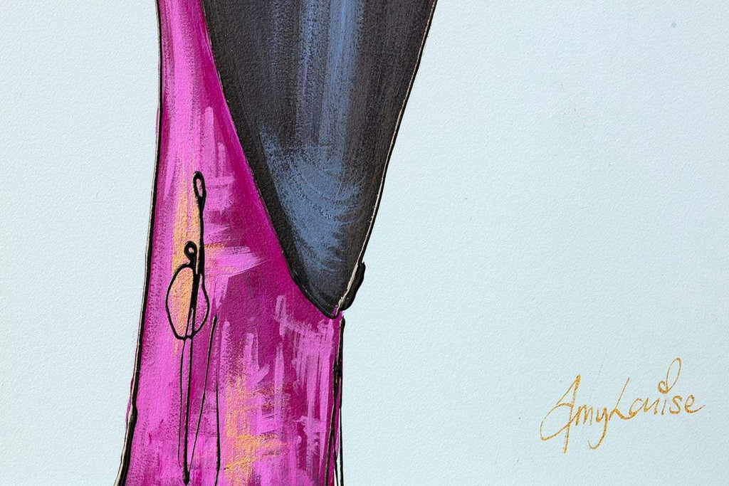 Looking Up - Original by artist Amy Louise - Wyecliffe Galleries