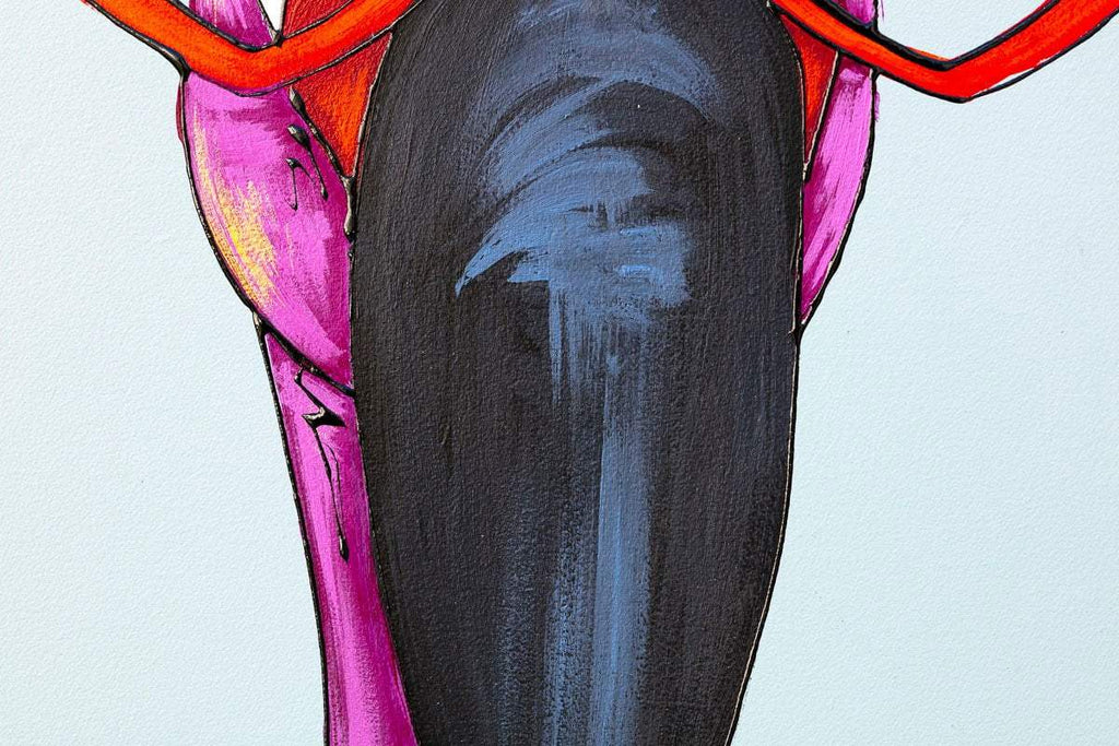 Looking Up - Original by artist Amy Louise - Wyecliffe Galleries