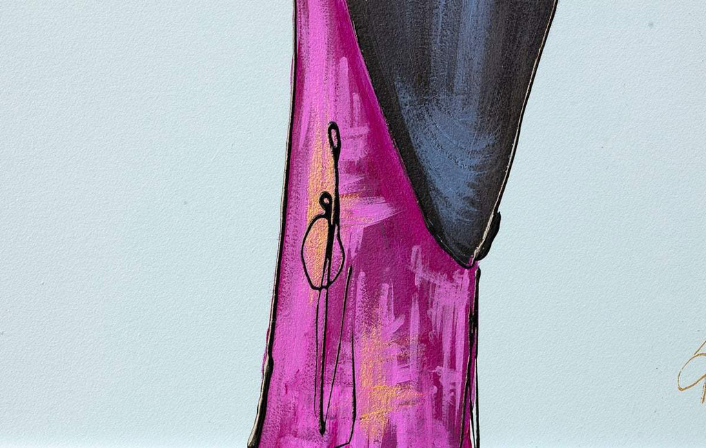 Looking Up - Original by artist Amy Louise - Wyecliffe Galleries