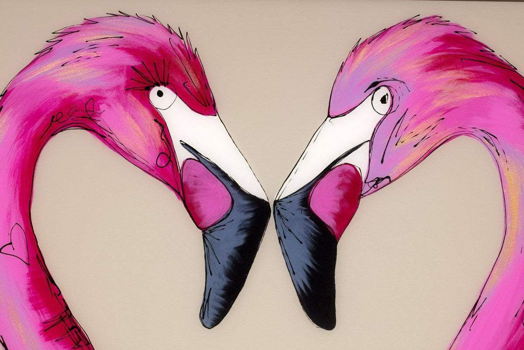 Love Is All You Need - Original - SOLD by artist Amy Louise - Wyecliffe Galleries