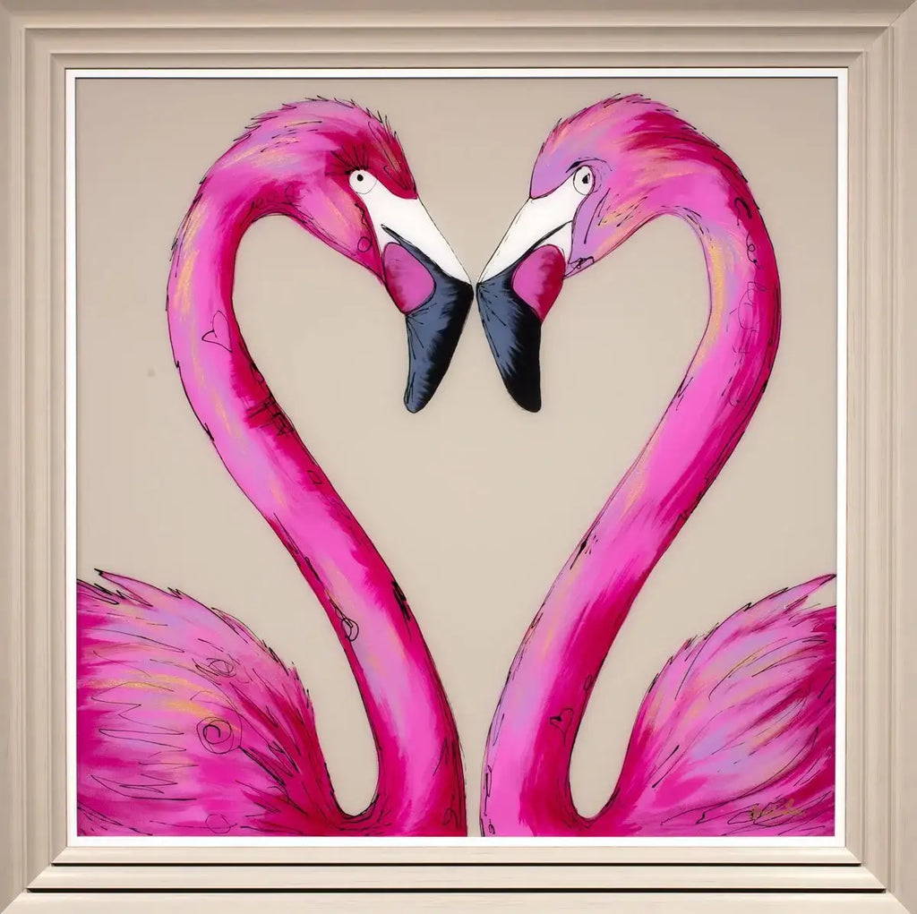 Love Is All You Need - Original - SOLD by artist Amy Louise - Wyecliffe Galleries