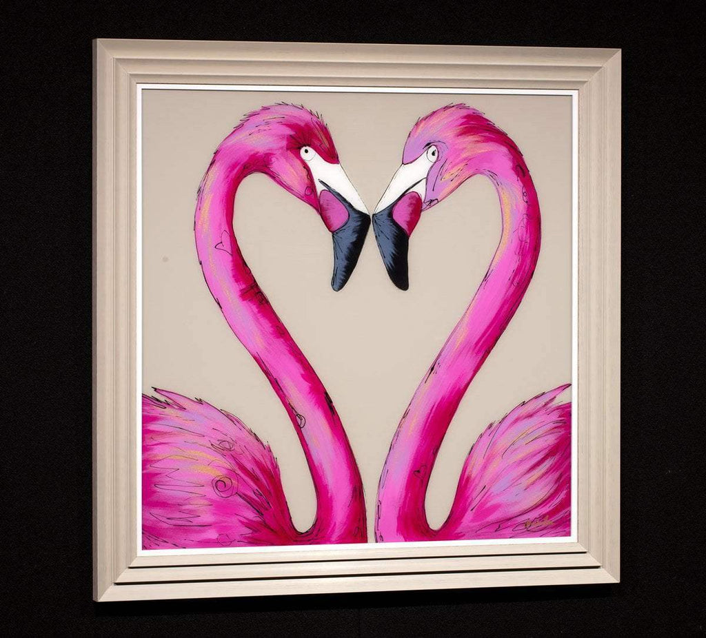 Love Is All You Need - Original - SOLD by artist Amy Louise - Wyecliffe Galleries