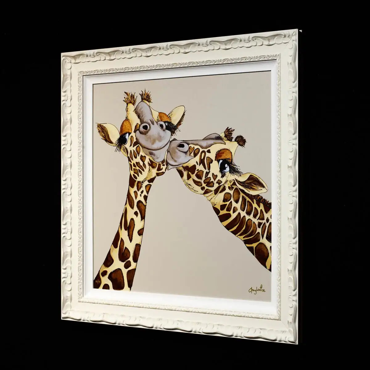 Love Reaches New Heights - SOLD by artist Amy Louise - Wyecliffe Galleries