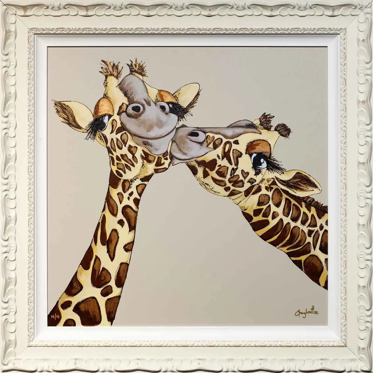 Love Reaches New Heights - SOLD by artist Amy Louise - Wyecliffe Galleries