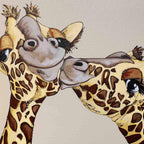 Love Reaches New Heights - SOLD by artist Amy Louise - Wyecliffe Galleries