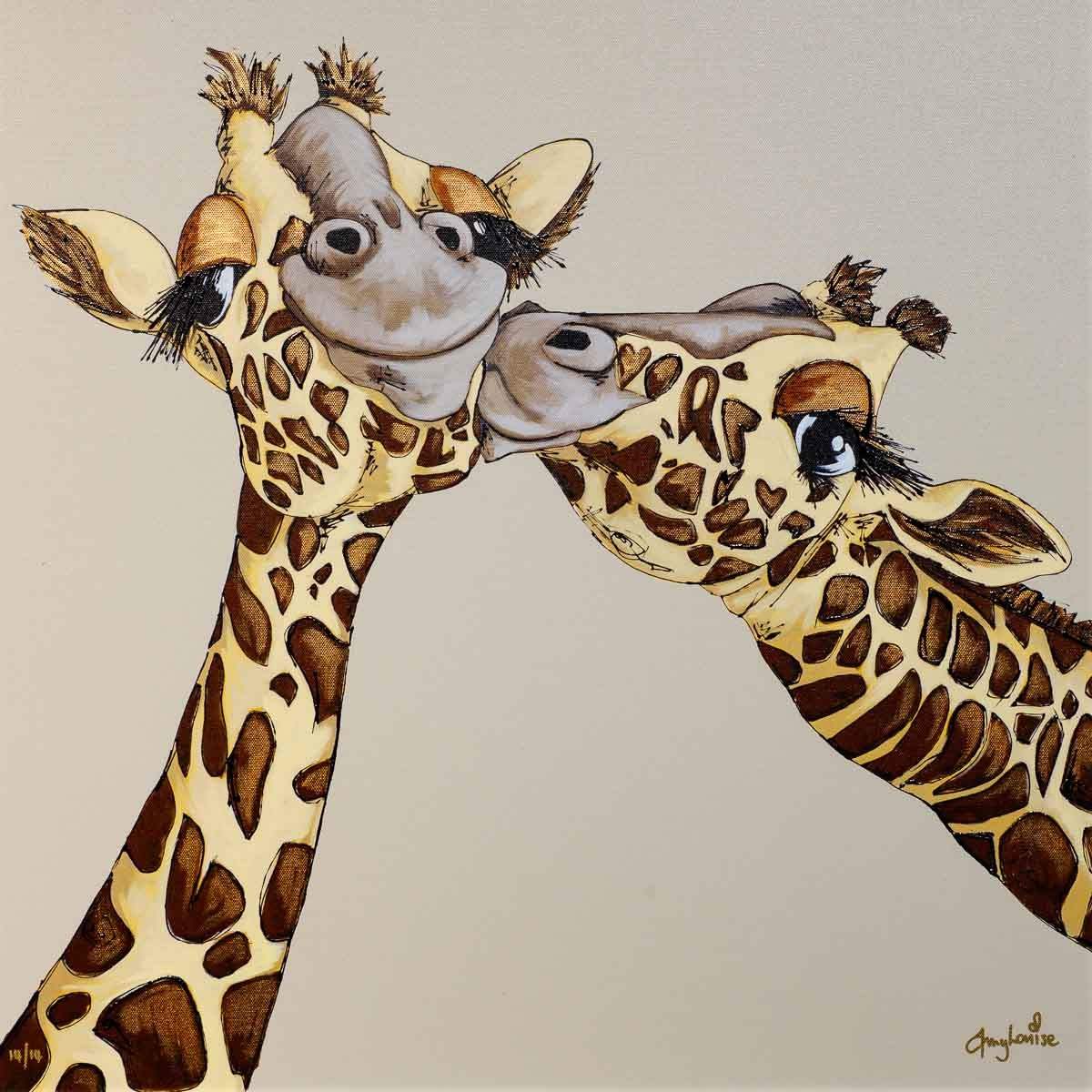 Love Reaches New Heights - SOLD by artist Amy Louise - Wyecliffe Galleries