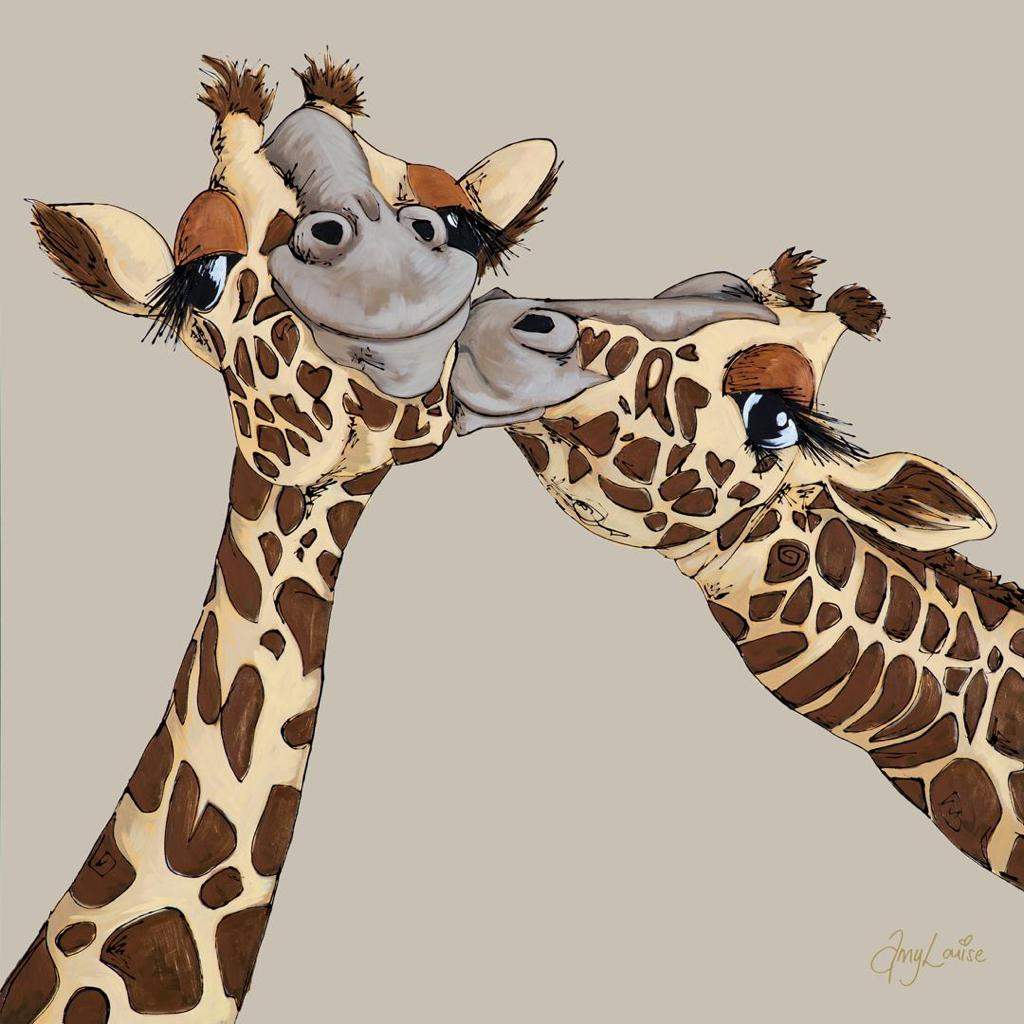 Love Reaches New Heights - Original - SOLD by artist Amy Louise - Wyecliffe Galleries