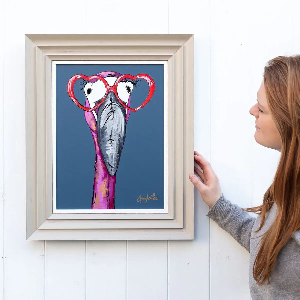 Love Sight - Original - SOLD by artist Amy Louise - Wyecliffe Galleries