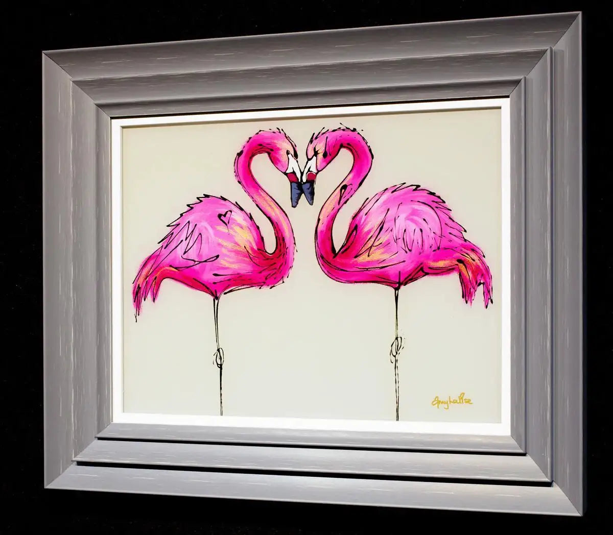 Me Before You - Original - SOLD by artist Amy Louise - Wyecliffe Galleries