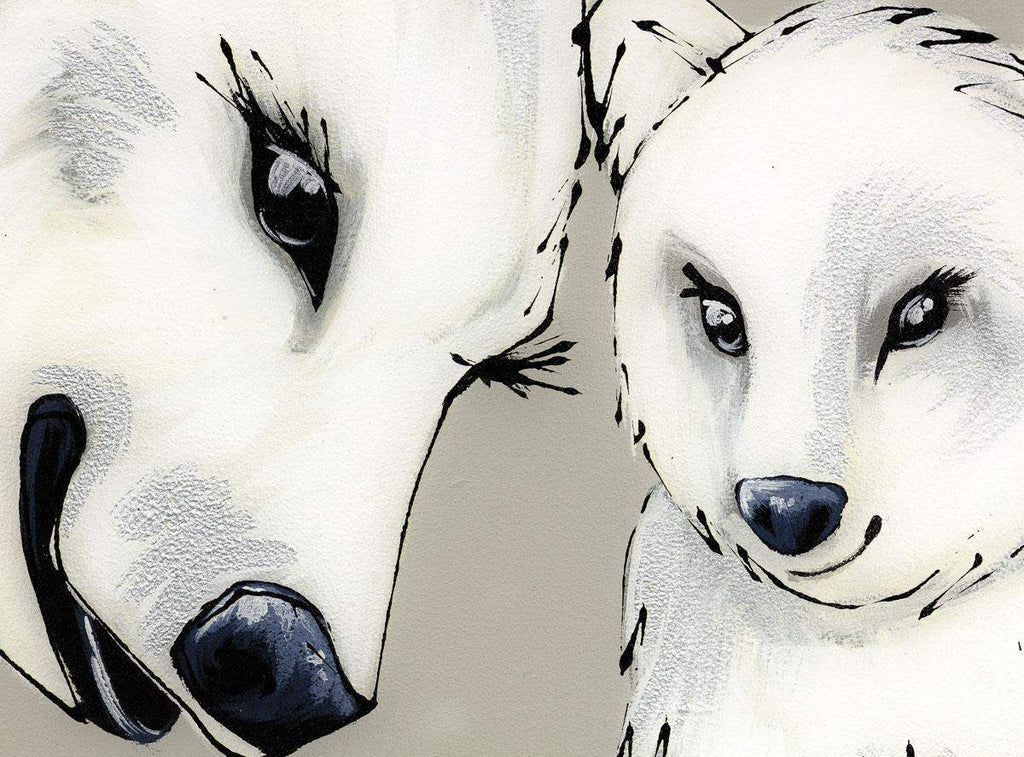 My Little Star - Original - SOLD by artist Amy Louise - Wyecliffe Galleries