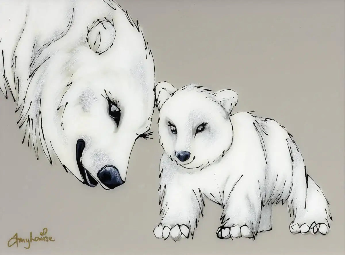 My Little Star - Original - SOLD by artist Amy Louise - Wyecliffe Galleries