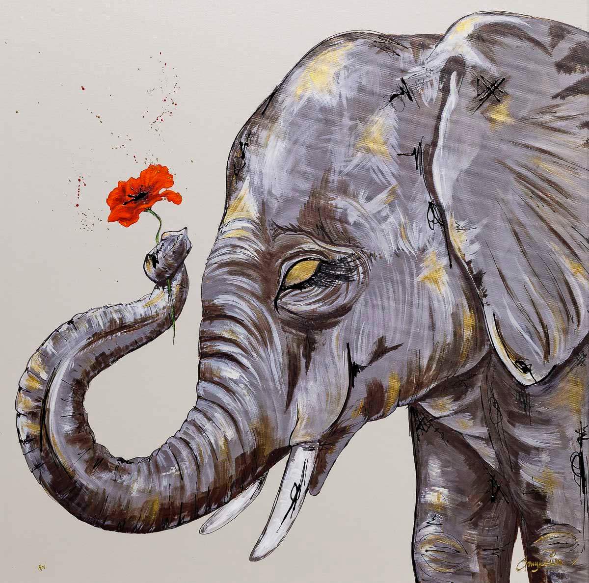 Never Forget - Edition by artist Amy Louise - Wyecliffe Galleries