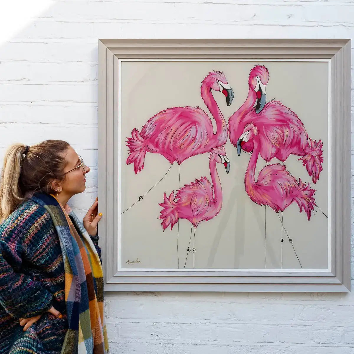 Our Family - Original by artist Amy Louise - Wyecliffe Galleries