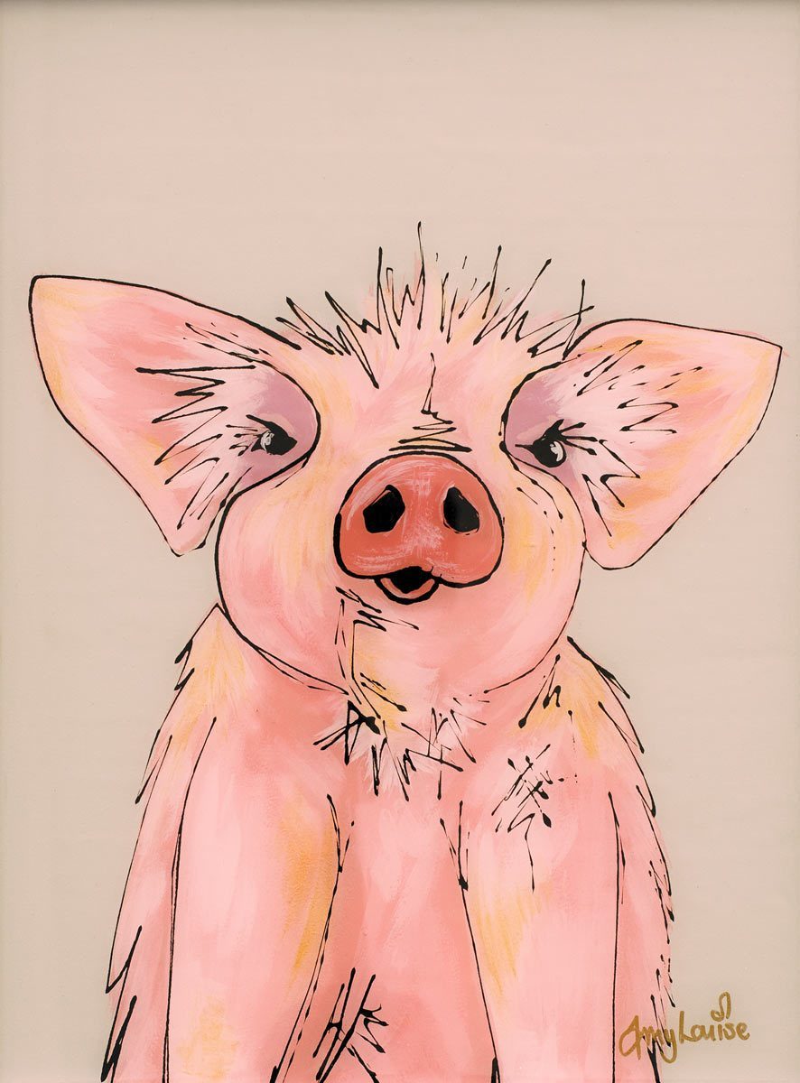 Percy Piggy - Original Amy Louise