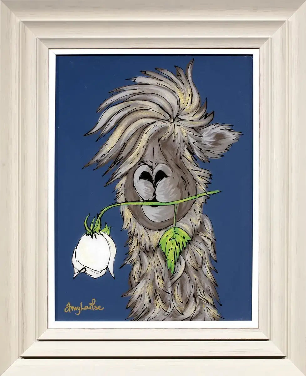 Rose - Original - SOLD by artist Amy Louise - Wyecliffe Galleries