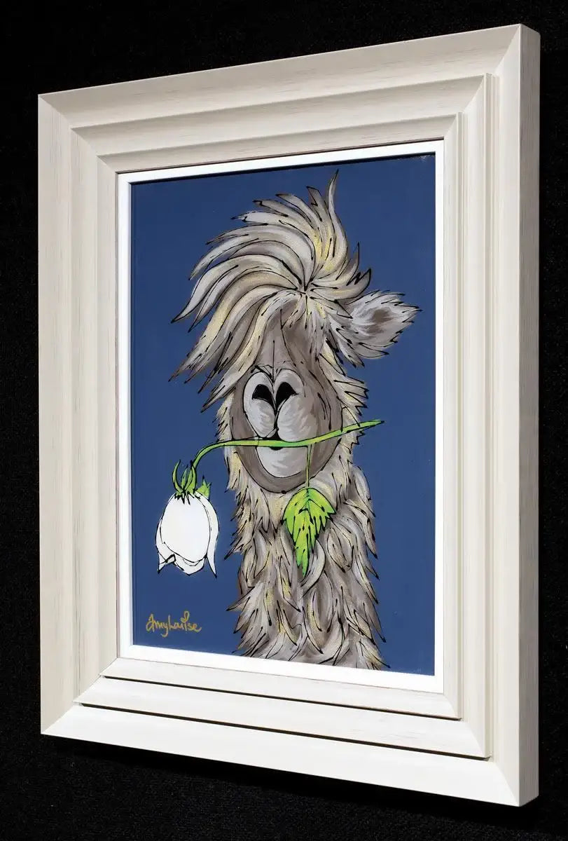 Rose - Original - SOLD by artist Amy Louise - Wyecliffe Galleries