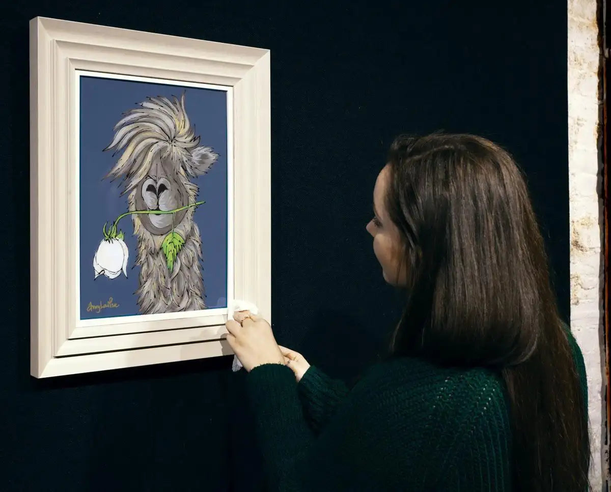 Rose - Original - SOLD by artist Amy Louise - Wyecliffe Galleries