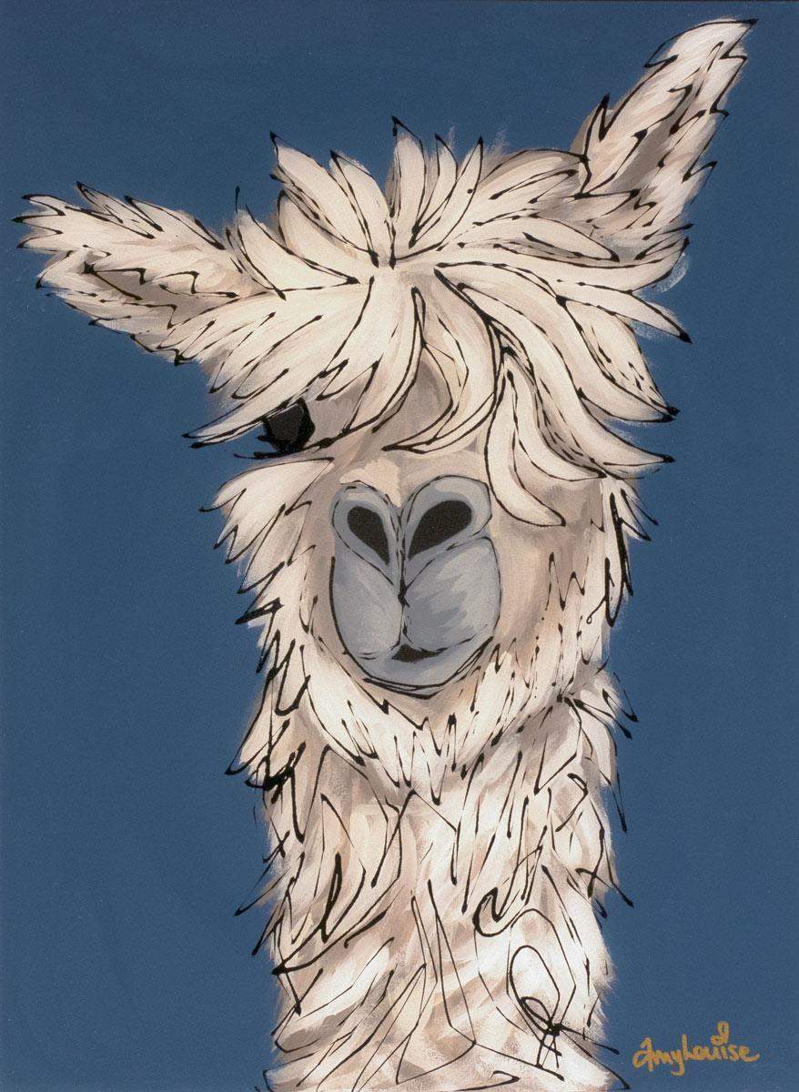 Style Is A Way To Show Who You Are - SOLD by artist Amy Louise - Wyecliffe Galleries