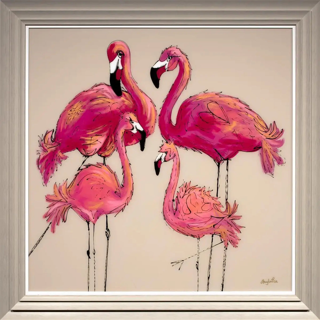 The Brood - Original - SOLD by artist Amy Louise - Wyecliffe Galleries