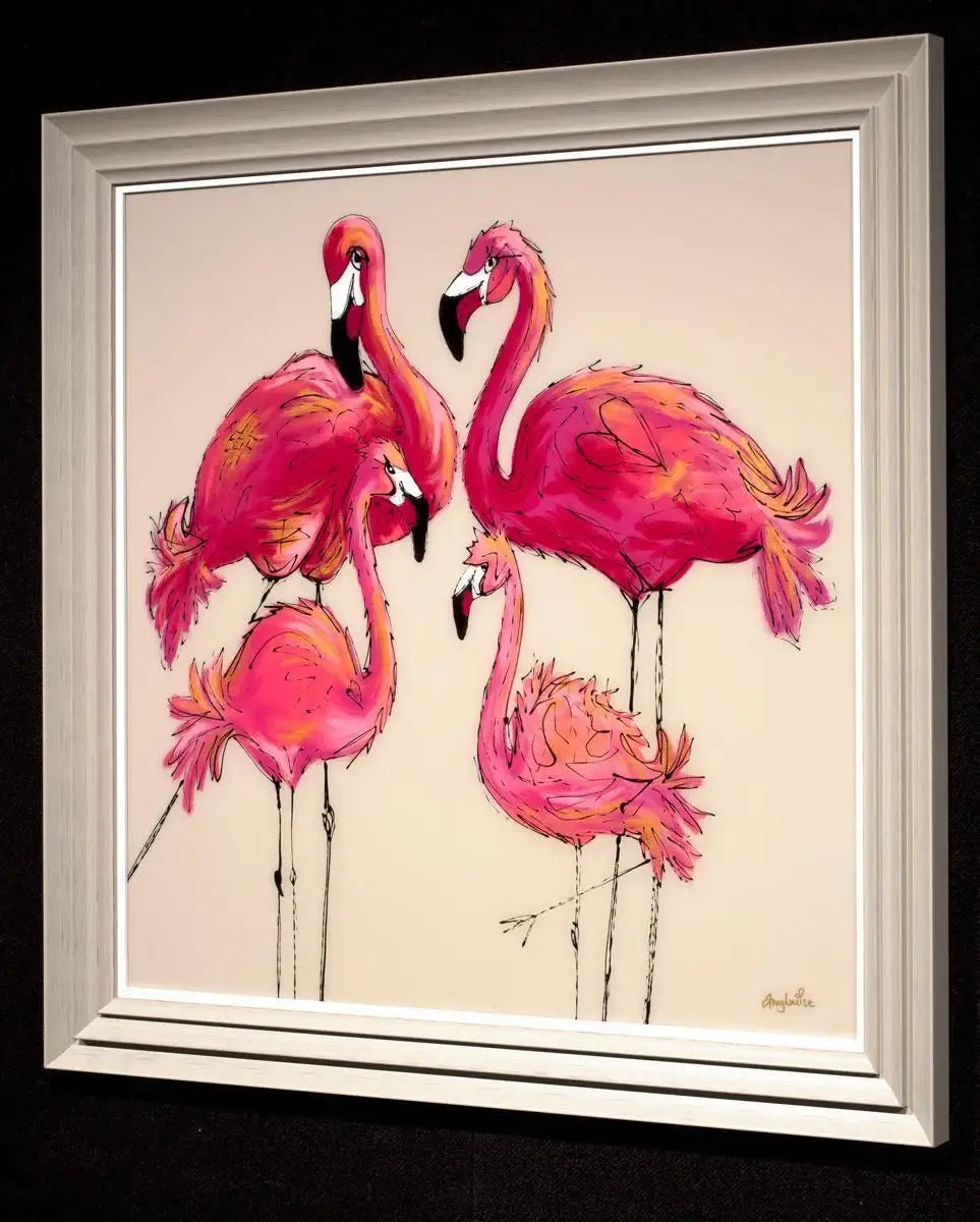 The Brood - Original - SOLD by artist Amy Louise - Wyecliffe Galleries