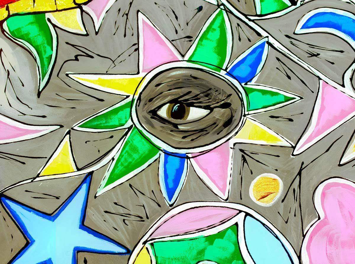 The Greatest Show - SOLD by artist Amy Louise - Wyecliffe Galleries