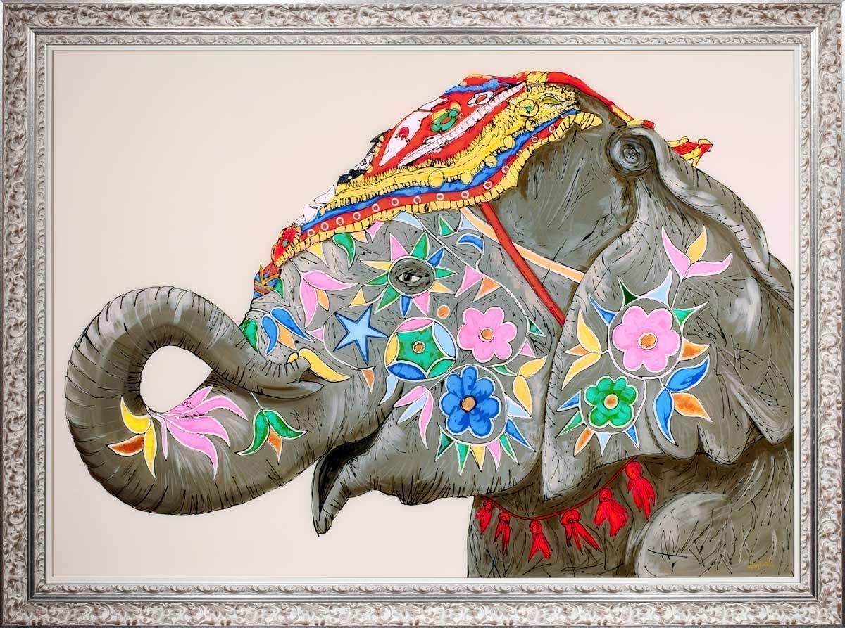 The Greatest Show - SOLD by artist Amy Louise - Wyecliffe Galleries