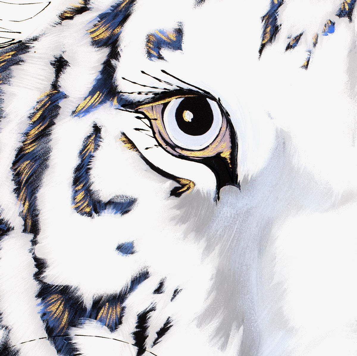 The Queen Of Ferocity - Original - SOLD by artist Amy Louise - Wyecliffe Galleries