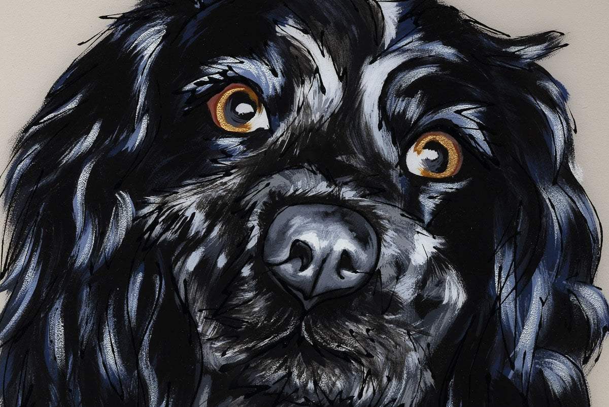 The Three of us - Original - SOLD by artist Amy Louise - Wyecliffe Galleries